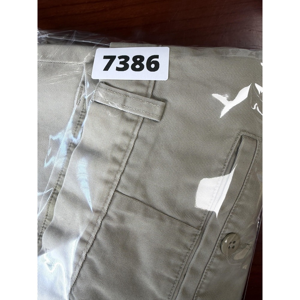J.Crew Pants Mens 34x30 Beige Bootcut Chino Regular Fit Casual Vtg - Picture 16 of 16
